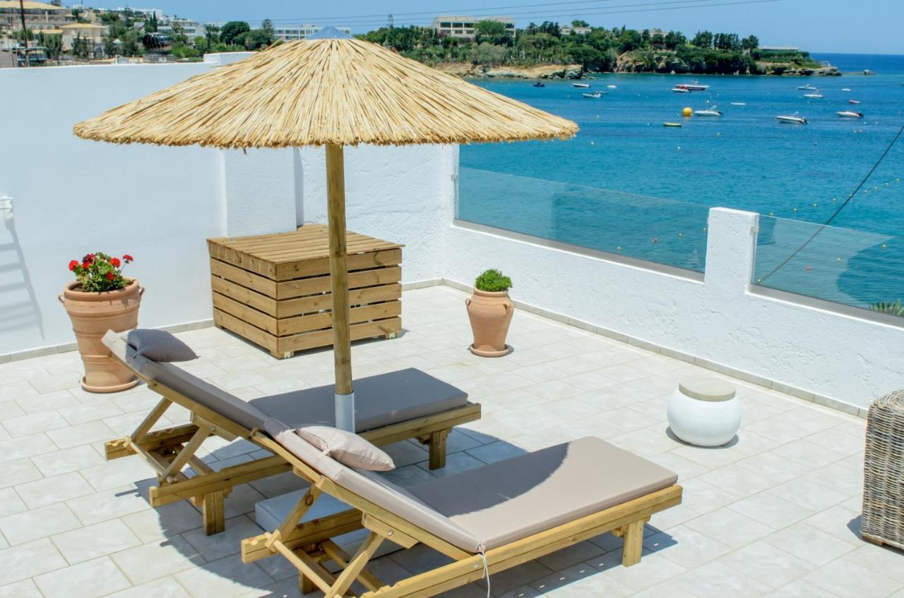 Laia Seafront Luxury Apartments Agia Pelagia Exterior foto